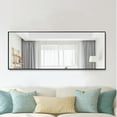 thumbnail image 4 of NeuType 47"x16" Black Full Length Mirror Floor Mirror, 4 of 7