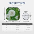 thumbnail image 3 of Daiia Dandelion Flower In The Meadow 2PCS Car Windshield Sun Shade, Foldable Sun Shield for Car Front Window, Auto Sun Blocker Visor Protector Universal for Truck SUV Pickup-Medium, 3 of 7