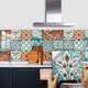 thumbnail image 1 of Adhesivos para Cocina y Baño 20cm x 20cm - 10 Piezas, Adhesivo para Azulejos, Imitación Loza, Imitación Baldosas Cemento TUNC Sencillez, 1 of 5