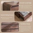 thumbnail image 6 of wow97e Modern Dressers for Bedroom, 47" Wide Wooden 7 Drawers & Chests of Drawers w/Curved Profile Design, Mid Century Vertical Dresser w/Natural Texture for Bedroom, Living Room, 6 of 7