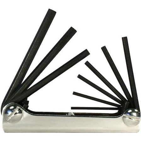 Eklind 20912 9pc Hex Key Set, Fold Up .050-3/16 by Eklind