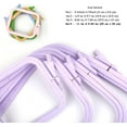 thumbnail image 5 of NURGE Lilac No:4 Square Embroidery Hoop – ABS Plastic Embroidery Frame for Cross Stitch Hoops, Sewing Projects, Needlework, Embroidery Projects, DIY Crafts, Fabric Holder (Large), 5 of 9