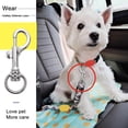 thumbnail image 3 of Jiaroswwei 4Pcs/Set Flag Swivel Clip Heavy Duty Zinc Alloy Weather Resistant Pet Leash Buckle Flagpole Halyard Rope Snap Hook Flagpole Accessories, 3 of 7