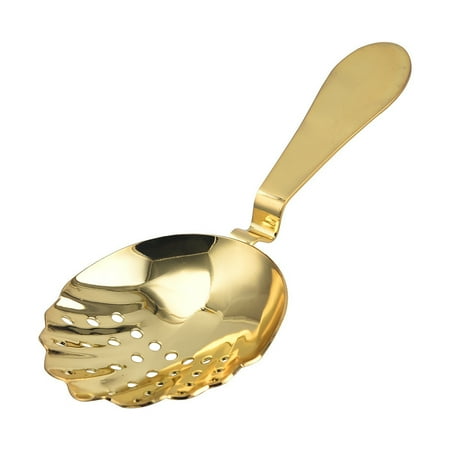 

Ice Tool Accessories Kitchen Bar Strainer Stainless Steel Spoon Julep Cocktail