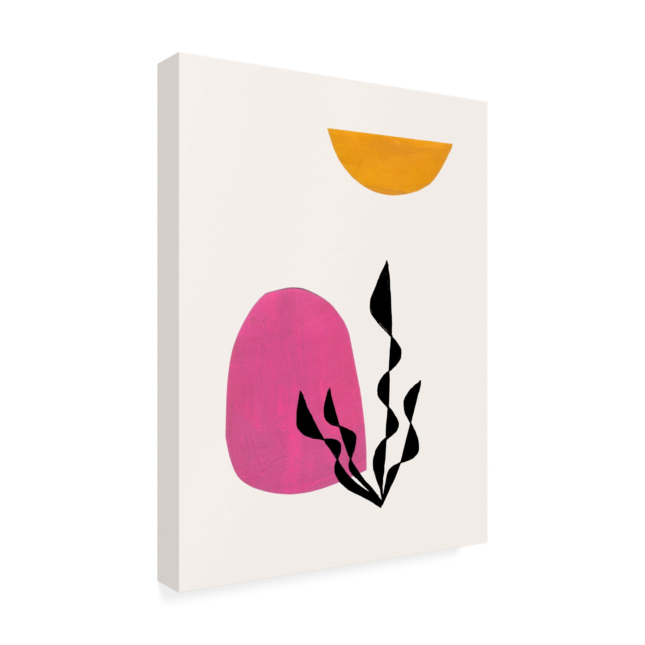 Trademark Fine Art Ejaaz Haniff  Outerspace Plant Canvas Wall Art