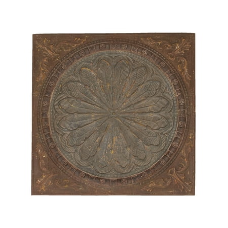 Artist Wall Decor With Byzantine Floral Design