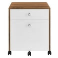 thumbnail image 3 of Modway Classeur en Bois Transmit en Noyer Blanc, 3 of 9