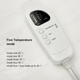 thumbnail image 3 of Costway Electric Heated Blanket Low-Voltage 5 Temperature Modes 8H Timer UL, 3 of 10