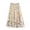 A-Beige532, variant on Women Skirts Elegant Crochet Lace Midi Skirts Sheer Mesh Bohemian Style Flowy A Line Comfy Drawstring Pleated Skirts