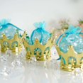 thumbnail image 2 of Efavormart 12 Pack - 3" Gold Fillable Crown Favor Containers for Wedding, Bridal Shower, Birthday, Candy Jars Decorations, 2 of 11