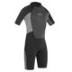 thumbnail image 3 of Urban Beach - Traje de Neoprene Blacktip Monocromático de Manga Corta para Hombre (Negro, Gris), 3 of 4