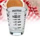 thumbnail image 4 of Vaso medidor de vidrio de 30 ml, vaso para espresso, vaso de onzas con escala, utensilios de cocina (negro), 4 of 7