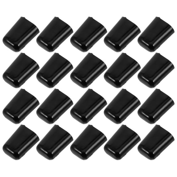 Tineasur Kitchen Sink Rack Feet Replacement 30Pcs PVC Nonslip Black Foot Pads