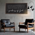 thumbnail image 2 of Goodness Of God Faith Sign Canvas Art Lyrics Sign Poster Wall Decor Prints Painting Picture Artwork Home Rustic Farmhouse Christian Decoration No Frame, 2 of 7