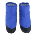 thumbnail image 2 of Zapatillas de Plumón Botines Botas, Calzado Cubierta de Pies para Calentador de Pies Cálido para Hombres Mujeres Interior Al SM SunniMix Zapatillas blancas, 2 of 8