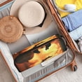 thumbnail image 5 of Hair Tools Travel Bag with Removable Heat Resistant Mat for Straighteners, Curling Iron and Haircare Accessories Halloween-style Atmosphere, 5 of 9