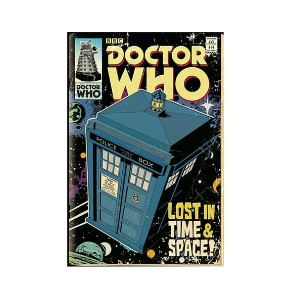Doctor Who Affiche Tardis