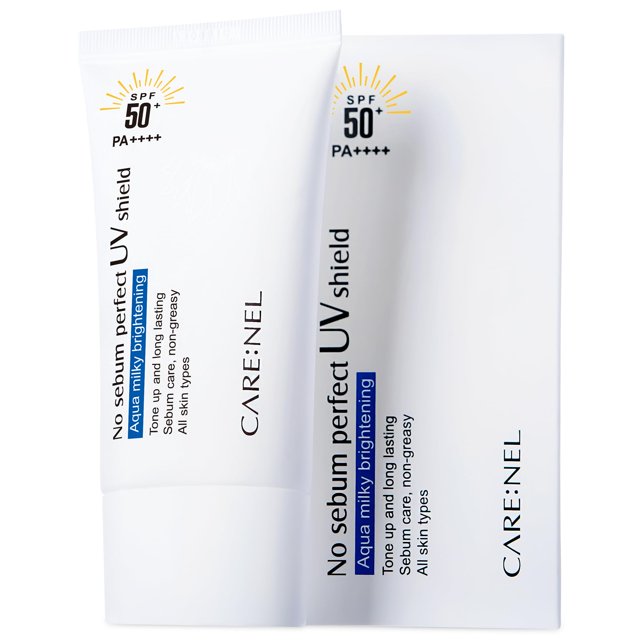 Cuidado del protector solar: NEL SPA 50+ PA++++ Bloqueador solar sin sebo SPF 50