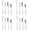 Silver, variant on BuyGo Silverware Set Flatware Set Stainless Steel Dinnerware Set 4-Piece Cutlery Set, Service for 1, Silver