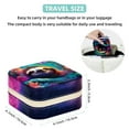 thumbnail image 5 of Sloth Travel Portable Square Jewelry Organizer Box - Earring Holder, Ring, Necklace, Bracelet Storage - Suitable for Girls and Women - Jewelry Stand, Jewelry Boxes, 5 of 6