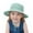 Green, variant on Breathable Fisherman Sun Hat, Lightweight Protective Cap for Babies Toddlers, Wide Brim Beach Summer Outdoor Play, Boys Girls 0-6 Years