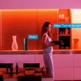 thumbnail image 3 of Kit de Bandes Lumineuses DEL Étanches, Kit de Bande Lumineuse RVB à Intensité Variable de 16,4 Pi Compatible avec Google.smd 5050, Bandes Lumineuses Contrôle par Application, Se Synchronise à la Musique, Convient à la Télé, à la Chambre, aux Fêtes et à la Décoration Intérieure, 3 of 4