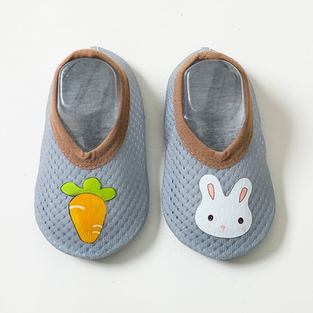 

Cathalem Girls Baptism Shoes Rabbit Toddler Shoes Barefoot Socks Non-Slip Carrot Socks Baby Prints Animal 13Y 4c Boy Shoes Grey 12