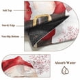 thumbnail image 6 of Round Rugs 8Ft, Red Santa Christmas Round Area Rug Washable Indoor Throw Carpet, Xmas Snowflake Watercolor Large Non Slip Circle Rug for Kids Room RV Home Decor Aesthetic, 6 of 8