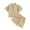 Khaki, variant on Toddler Boys Clothes Baby Boy Outfit Sets Kids Spring Summer Cotton Button Printed Sleeveless Beach 1t 2t 3t 4t 5t 6t T-Shirt Tops Long Pants Pajamas & Dailywear Set 2PCS