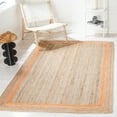 thumbnail image 2 of SAFAVIEH Natural Fiber Ariana Bordered Area Rug, Orange/Natural, 9' x 12', 2 of 8