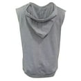 thumbnail image 2 of Sudadera con capucha sin mangas para hombre, camiseta sin mangas con capucha para hombre Sudadera con capucha sin mangas para hombre Camiseta sin mangas con capucha para hombre Resistente y duradera, 2 of 3