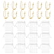 thumbnail image 1 of 12 juegos de mini pulseras de rosario con cruz de perla - Pulsera de cruz católica con oración religiosa para bautismo, primera comunión y boda, 1 of 8