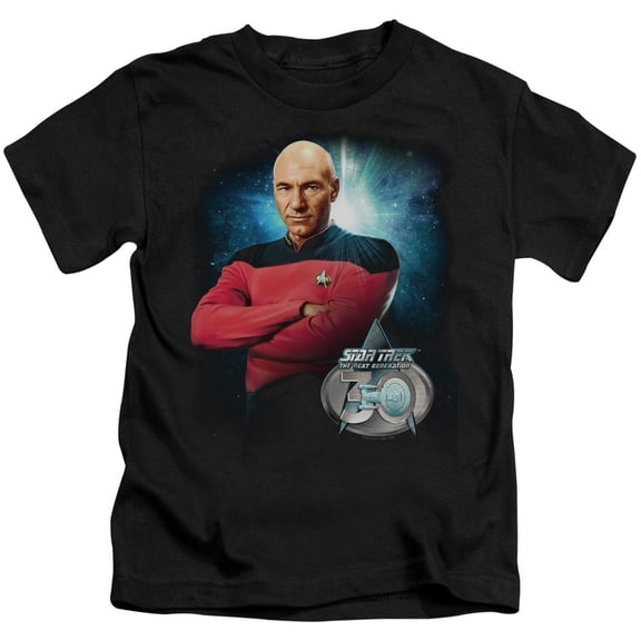 Star Trek Picard 30 Youth 18/1 T-Shirt Black