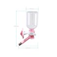 thumbnail image 2 of Dispensador de agua para mascotas sin goteo, hervidor para mascotas que se puede subir y bajar (rosa), 2 of 4
