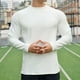 thumbnail image 4 of pstuiky camisa de manga larga para hombre, Blusas casuales de manga larga con cuello redondo y color liso para hombre top de hombre xxxl, 4 of 5