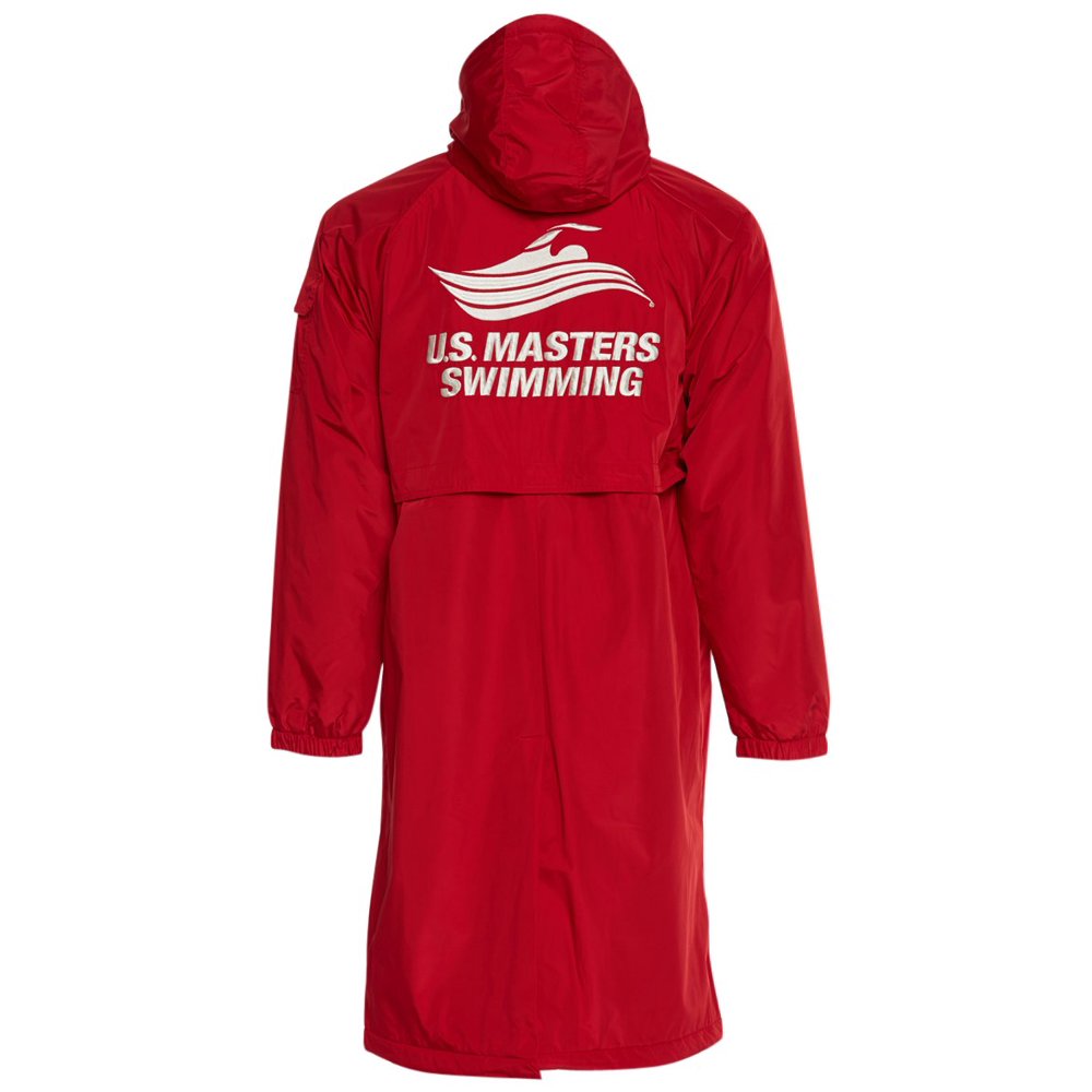 U.s. Masters Swimming Usms Comfort FleeceLined Swim Parka (XSmall