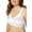 White, variant on Collections Etc Women's Underwire-Free Comfortable Cotton Bra, White, 40C