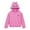 Bright pink, angel, variant on Disney Lilo & Stitch Little Girls French Terry Zip Up Cosplay Hoodie Blue 5