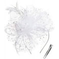 thumbnail image 2 of Sunjoy Tech Fascinator Hat Mesh Imitation Feather, 2 of 2