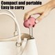 thumbnail image 4 of Accesorio de escritorio con gancho de mochila con forma de gato, gancho portátil para escritorios, soporte antideslizante resistente, plástico, negro, rosa blanco amarillo, 1 PC, 4 of 6
