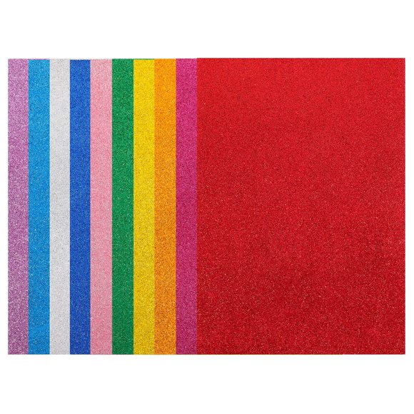 USHOBE 10 Sheets of DIY Paper Assorted Color for Group Settings and Workshops