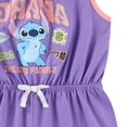 thumbnail image 4 of Disney Lilo & Stitch Sleeveless Romper (Girls), Sizes 4-12, 4 of 5