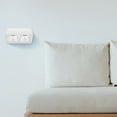 thumbnail image 3 of Shisuyan Light Switch Cover Guard Waterproof White Abs For Home 1Pack, 3 of 8