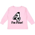 thumbnail image 3 of Inktastic 4 Year Old Soccer Party 4th Birthday Boys or Girls Long Sleeve Toddler T-Shirt, 3 of 5