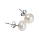 thumbnail image 1 of Pendientes de perlas de agua dulce de 9-10 mm para novias y bodas, 1 of 9