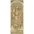 thumbnail image 2 of Alphonse Mucha 8x14 Black Ornate Wood Framed Double Matted Museum Art Print Titled: Bosnia and Herzegovina; the Universal Exhibition, Paris (1900), 2 of 5