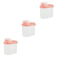 thumbnail image 2 of Tarro sellado con tapa Wosthever Dispensador de almacenamiento de alimentos 1.9L Rosa CBP021364, 2 of 6