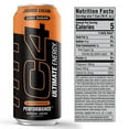 thumbnail image 3 of C4 Ultimate Sugar Free .. Energy Drink Orange Cream .. | 16oz (Pack of .. 12) | Pre Workout .. Performance Drink with No .. Artificial Colors or Dyes, 3 of 3