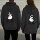 thumbnail image 1 of TaTaai His and Hers Valentine Print Hoodie, Cozy Pullover with Pocket, Matching Gift Sweatshirt Gift, 1 of 4