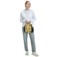 thumbnail image 7 of Logiee Ethnic African Print Insulated Lunch Bag for Women/Men, Reusable Lunch Box for Office Work School Picnic Beach,Leakproof Freezable Cooler Bag with Shoulder Strap, 7 of 7
